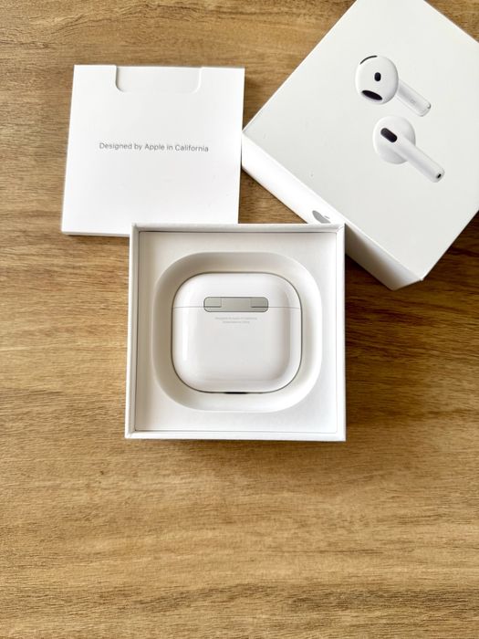 Airpods 4 generacji ANC - Nowe słuchawki airpods 2026 do iPhone - Z Gwarancją