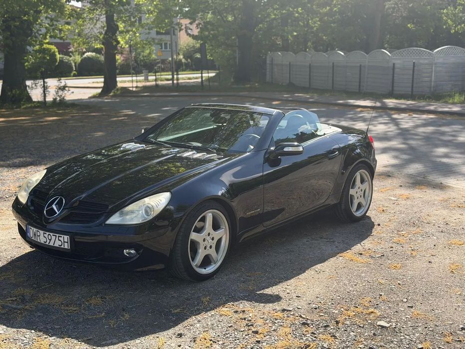 Mercedes-Benz SLK Mercedes-Benz SLK R171 1.8 Kompressor 163 KM — Cabrio z twardym dachem