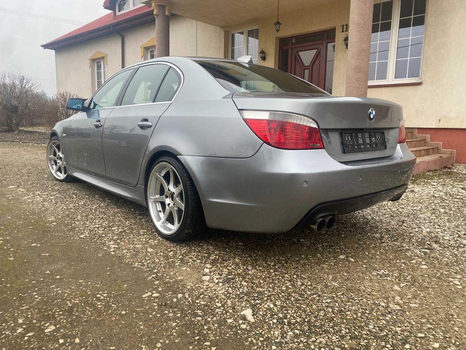 BMW E60 545i V8 333km / prywatny właściciel / mpakiet / długi opis