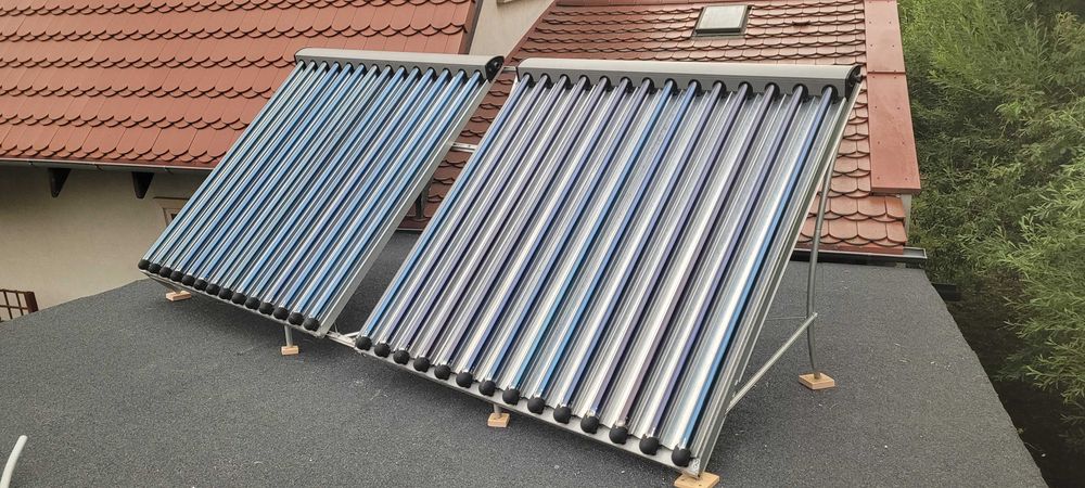 panel solarny próżniowy do grzania wody