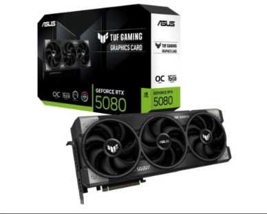 Karta graficzna ASUS GeForce RTX 5080 TUF Gaming OC 16GB