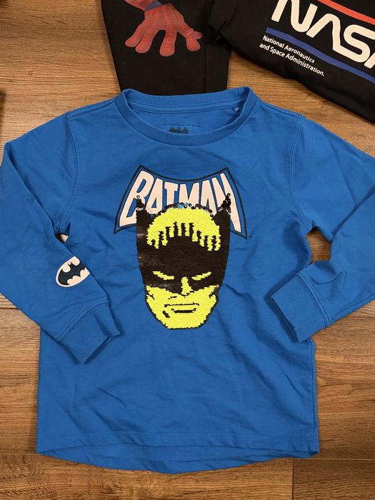 paka ubrań dla chłopca 122 128