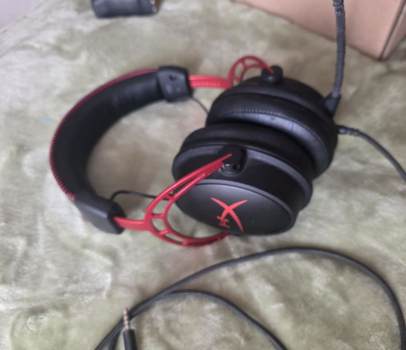 HyperX Cloud Alpha Black/Red — ігрові навушники
