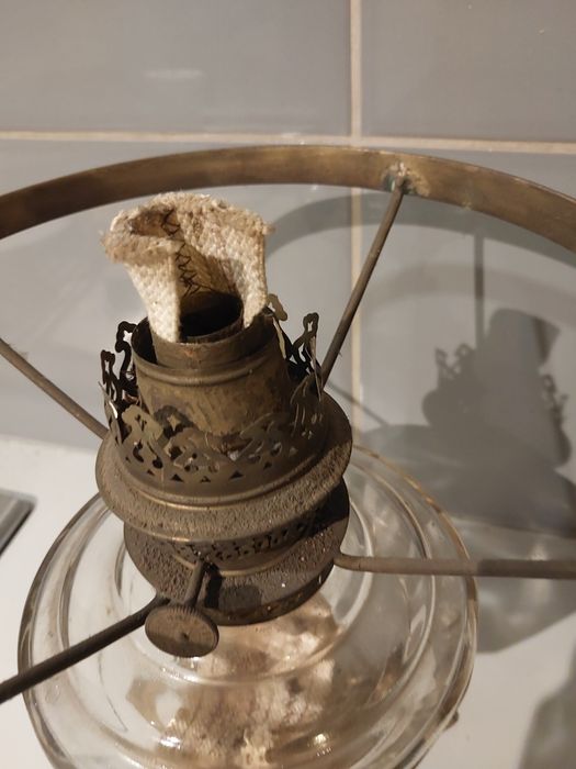 Lampa naftowa austriacka Gebruder Brumner Wien