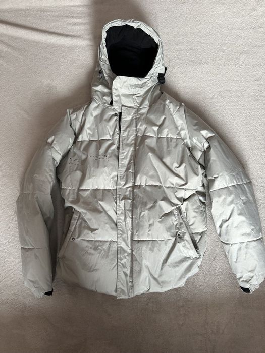 Сіра зимова куртка House (розмір M) — Streetwear стиль