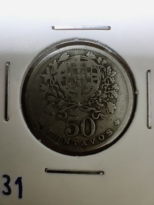 Moeda de 50 centavos de 1931