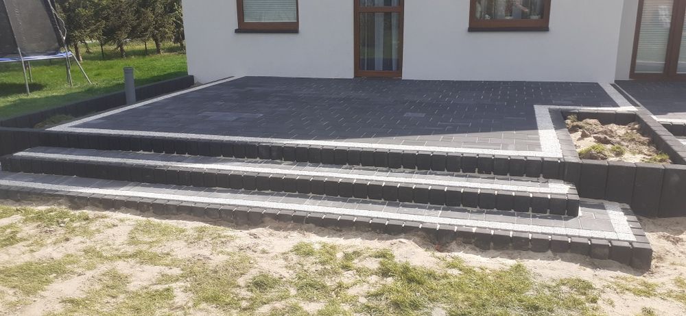 Ukladanie kostki brukowej