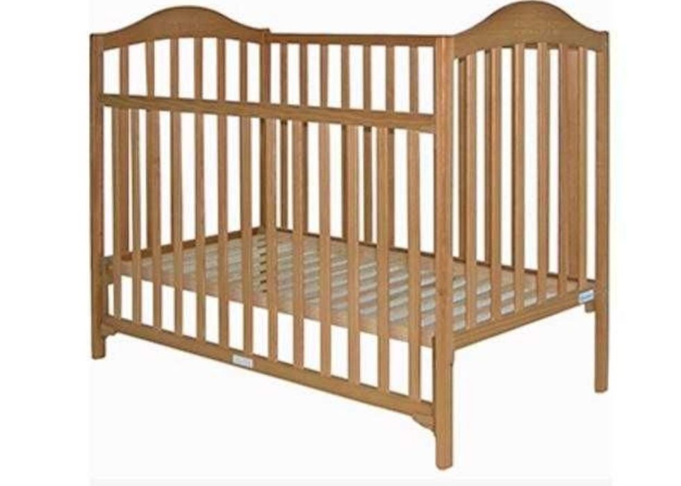 Cama de bebe madeira com colchao64750726599427121