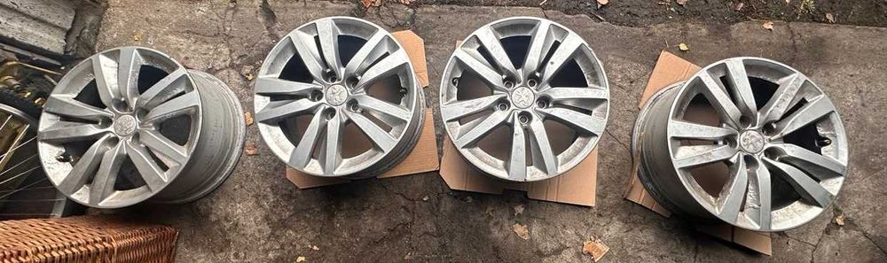 Alufelgi Peugeot 16” ET44 5x108 – komplet 4 szt.