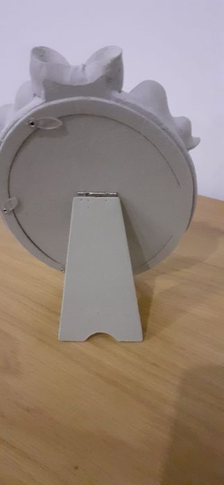 Moldura branca para foto