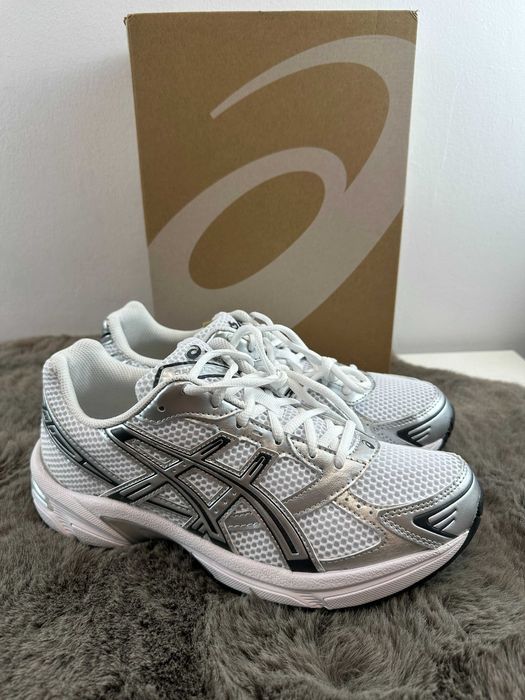 Buty męskie białe sportowe trampki asics gel-1130 42