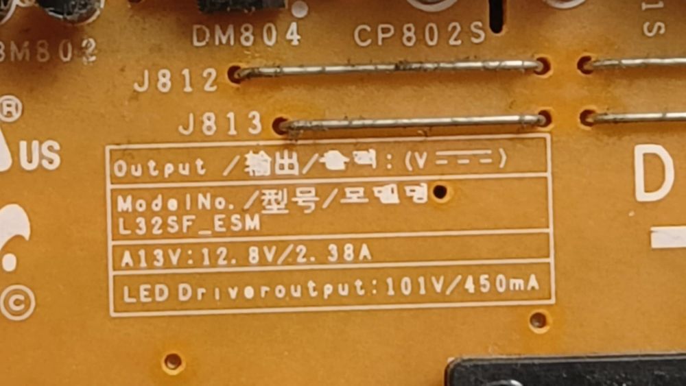 Zasilacz BN44-0069...Samsung UE32H5500AW