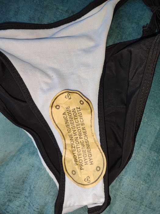 Новые белые черные плавки бразилиана низ от купальника L 48 труси