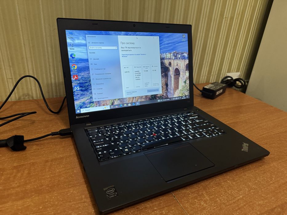 Ноутбук Lenovo ThinkPad T440 core i5 4gen