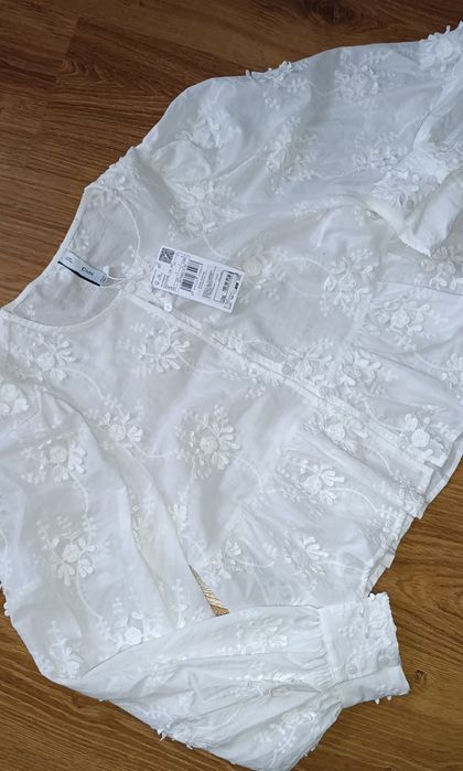 Biała nowa z metką  koszula damska r.S