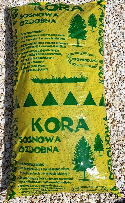 Kwiatowa ogrodowa ziemia uniwersalna do ogrodu torf kora nawóz podłoże