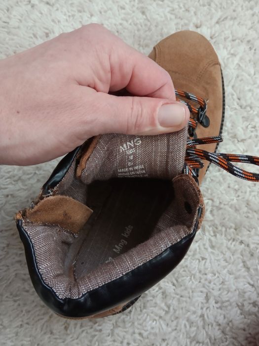 Черевики замшеві MANGO