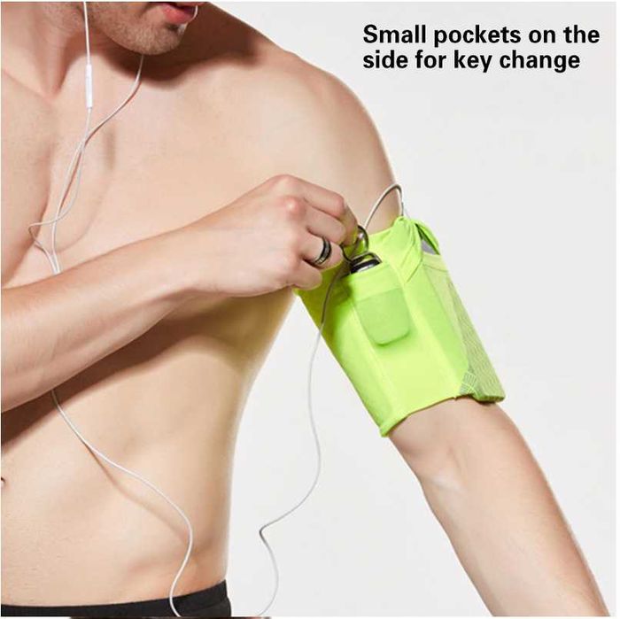 Bolsa Braçadeira Proteção Telemóvel Desporto Corrida (Novo)