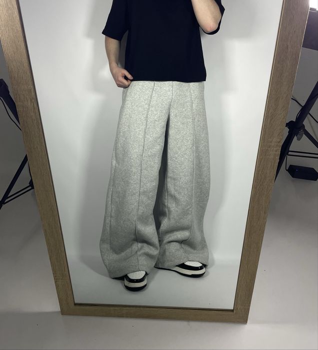 Широкі сірі спортивні штани Ultra Baggy Fit широкие спортивки cropp