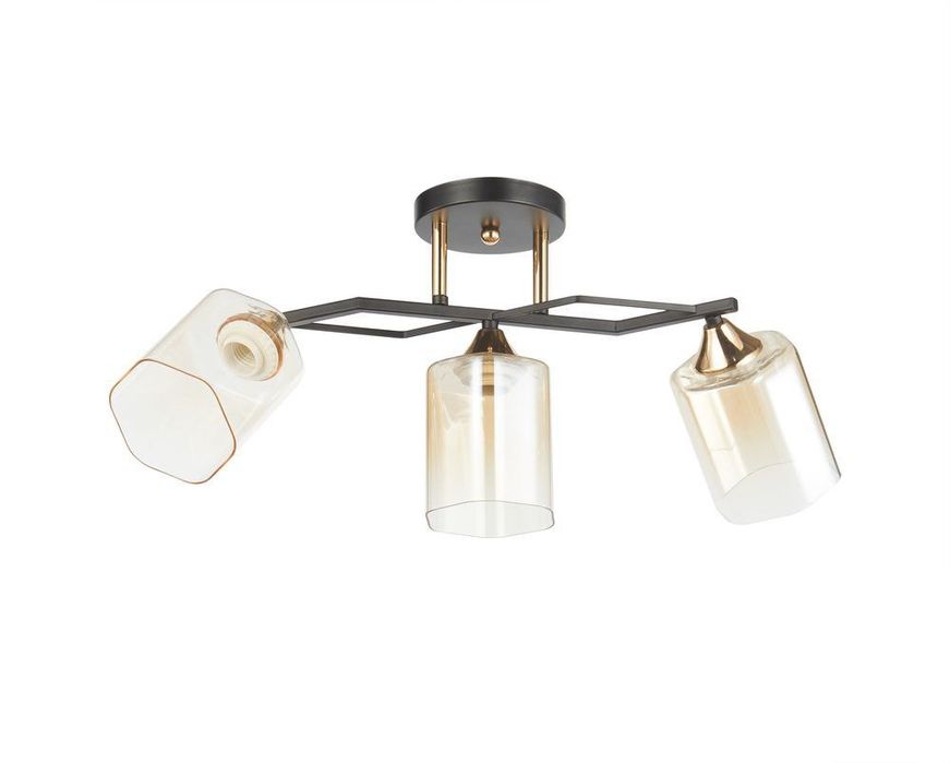 Люстра класична стельова скляні плафони. Люстра потолочная классическа