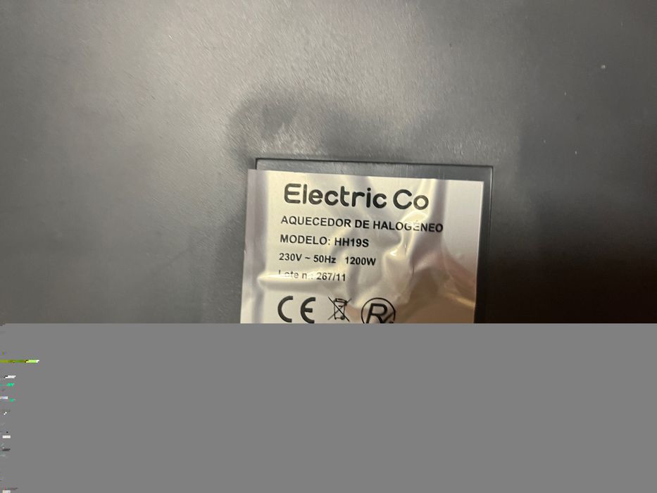 Aquecedor Halogenio Eletric CO