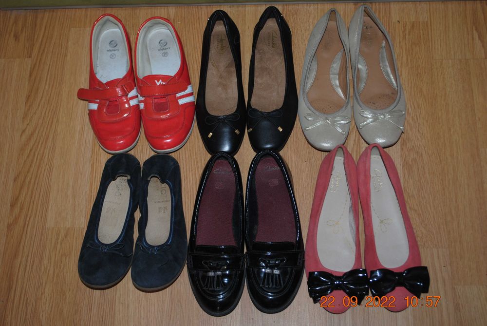 Балетки, туфли Clarks размер 37