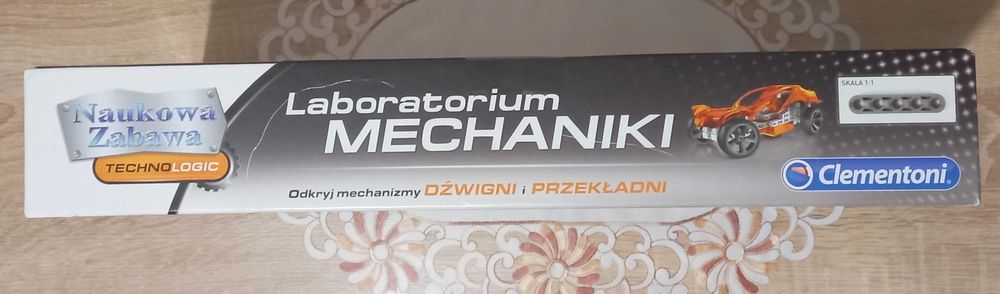 Laboratorium Mechaniki Zabawka naukowa CLEMENTONI 60595 jak NOWE