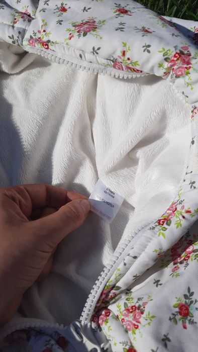 Осінній комбінезон. Теплий. Дівчинка. 74 р (6-9 міс)