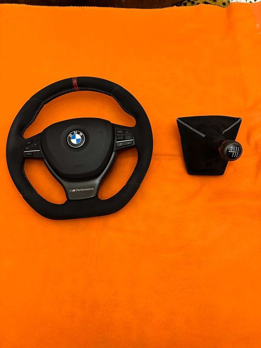 Volante BMW M, F10, F11, carbono alcantara ORIGINAL