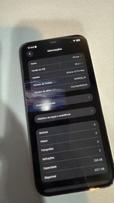 Iphone 12 Pro Max 256gb Grafite