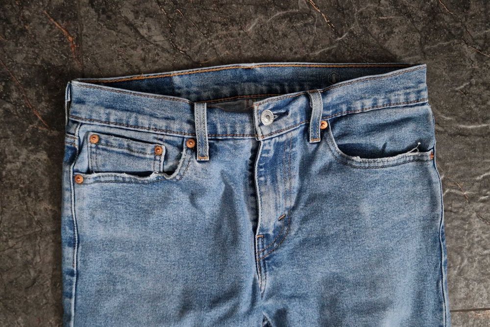 Jeansy damskie proste klasyk blue denim W29L30 LEVIS lEVI'S 512