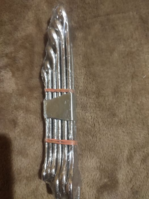 Zestaw 6 szt. kluczy płaskich dwustronnych