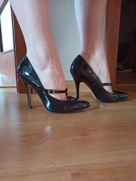 Czarne szpilki ASOS 39