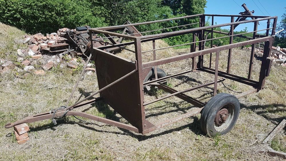 Przyczepka 1 osiowa kołowa