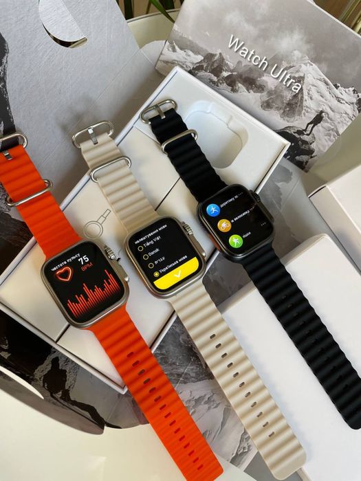 Годинник apple watch 8 ultra 1:1 часы