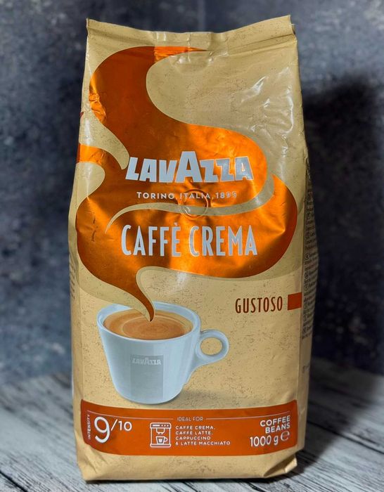 Кава в зернах Lavazza Caffe Crema Gustoso 1 кг