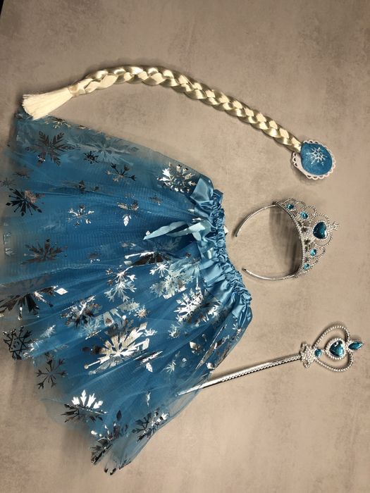 Elsa 92 cm Elza z Krainy Lodu nowy strój kostium przebranie