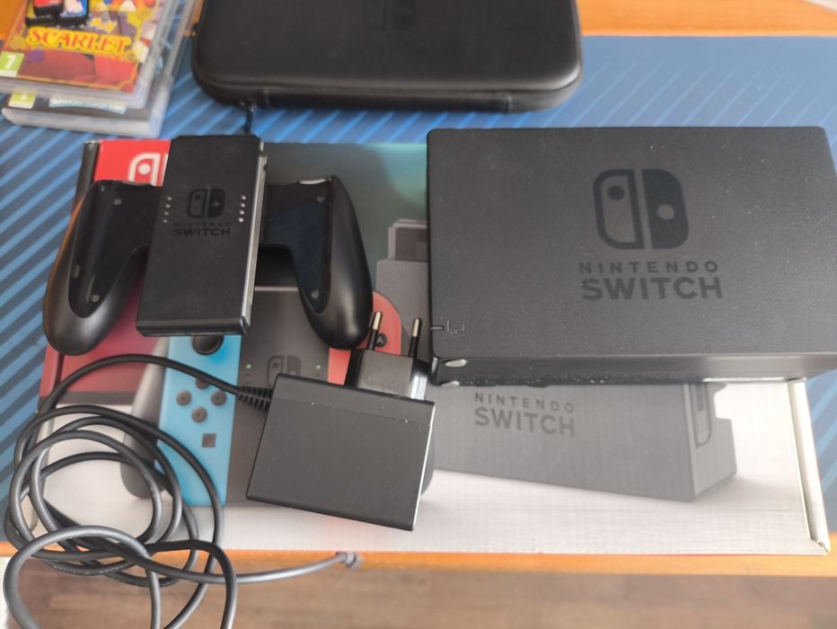 Nintendo switch V1 + Jogos