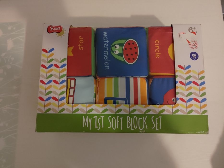 Kostki miękkie dla dzieci SMIKI