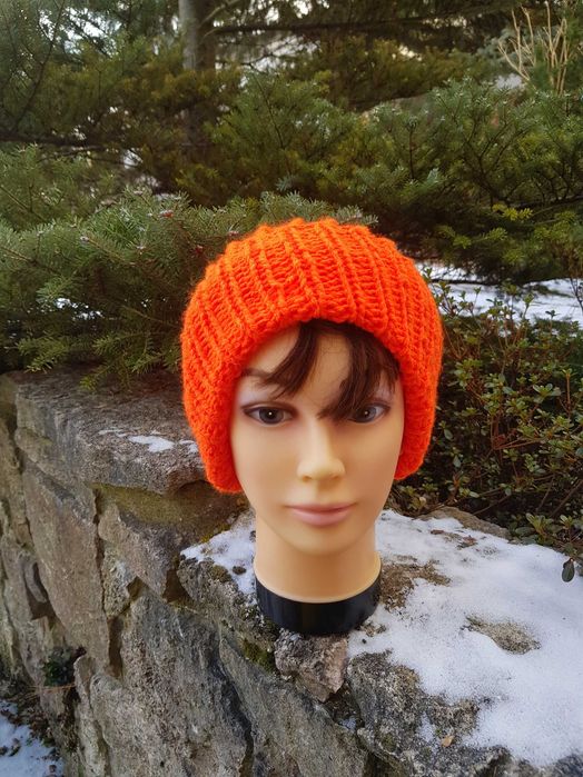 Czapka Beanie Pomarańcza