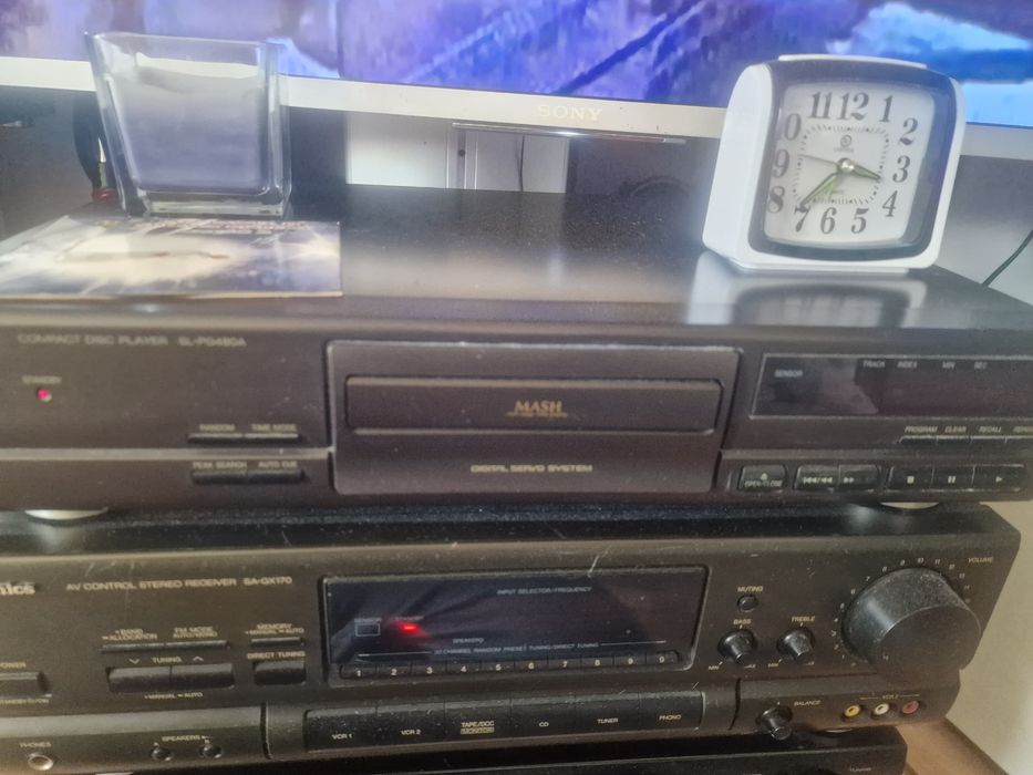 Technics amplituner+CD