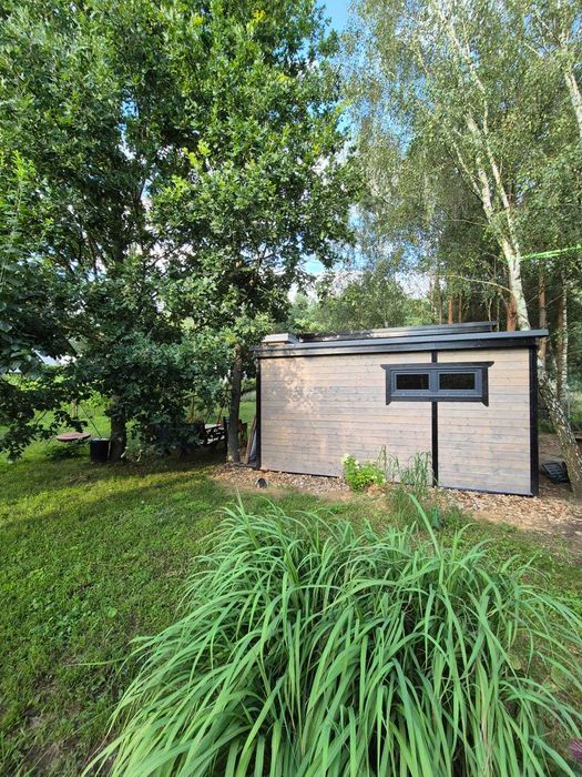 Domek drewniany szkieletowy 7x5 Kolumb