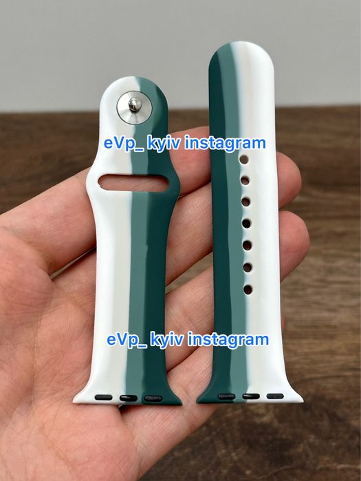 Ремінець браслет Apple Watch 38/40/41mm Ремешок епл вотч Rainbow