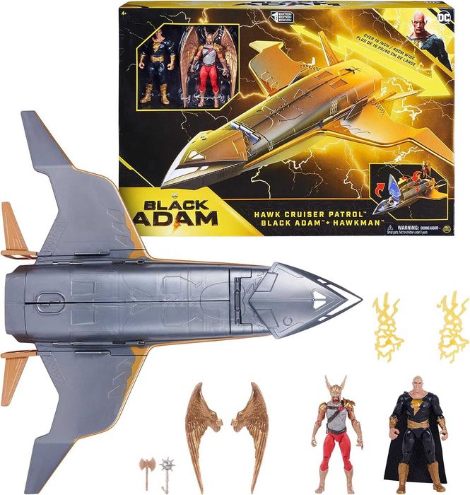 Ігровий набір Чорний Адам и Хаукман DC Comics Black Adam and Hawkman Action Figures