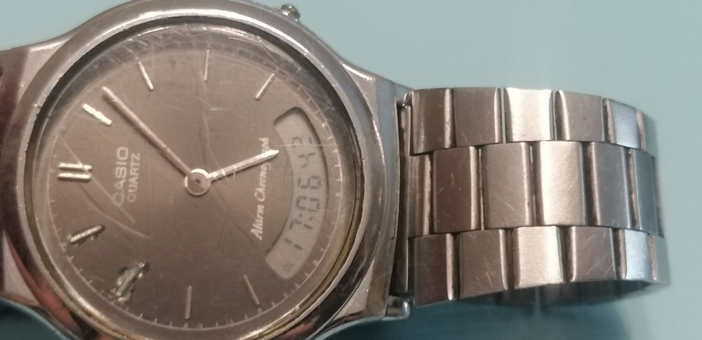 Relógio antigo jaz quartz jaz criança vintage e casio anadigital