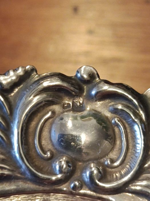 Salva Prata Portuguesa Contrastada 925 10 cm 25 gr