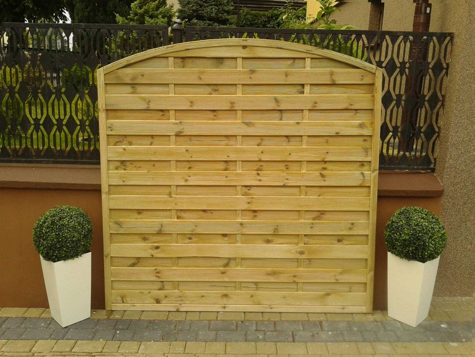 Pergola Płot Ogrodowy Tarasowy 180 cm x 120 cm wys
