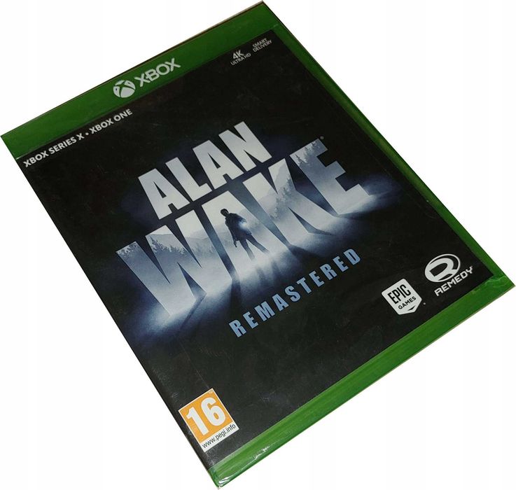 ALAN WAKE Remastered Xbox One + S + X + Series X = PŁYTA PL = FOLIA