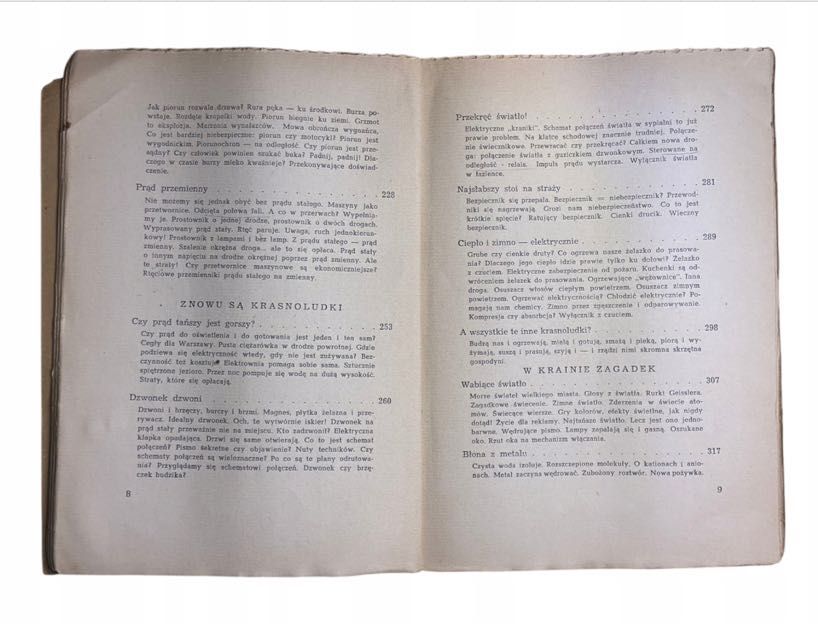 Ty i elektryczność E. Rhein 1949