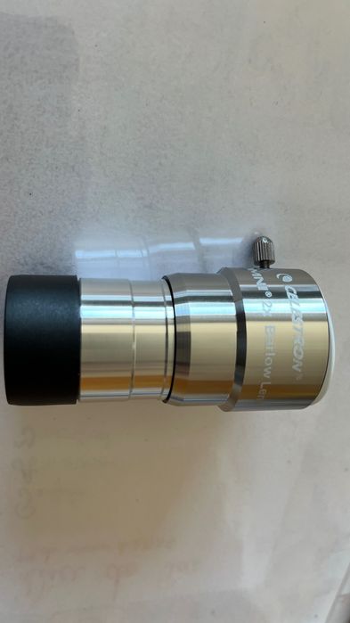 Barlow Celestron Omni 2x 1,25” para Telescópio